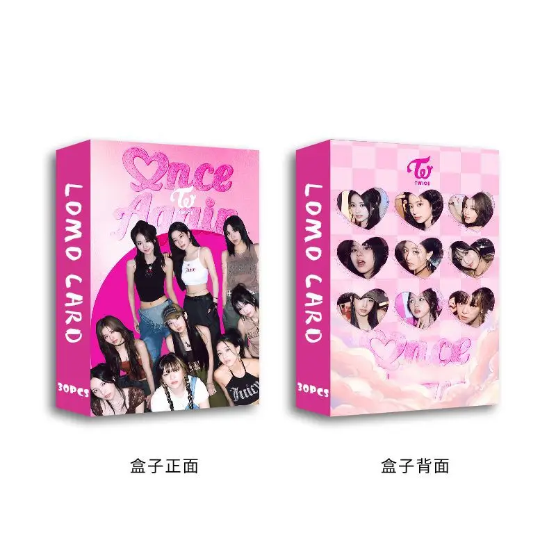 Korean Star 1pack/30pcs Kpop Photo Album Small Lomo Cards Girl Group Postcard Lomo Card Game Girls Fans Collection Gift HD Print