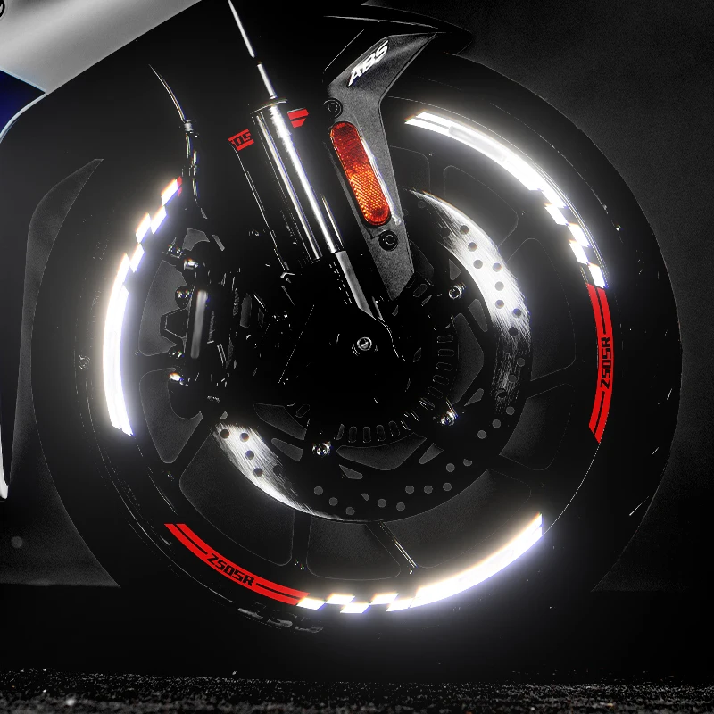 Radnabenaufkleber für KTM 1290 Super Duke R Motorradfelgenzubehör Reflektierende Sicherheitsaufkleber können Farbe wählen