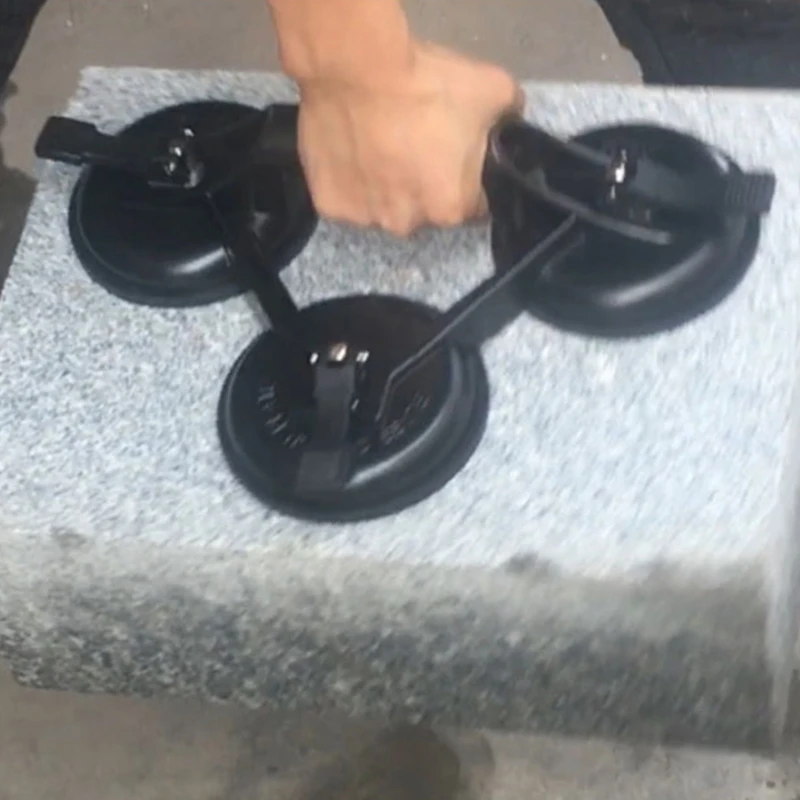 Placa vácuo resistente com ventosa a vácuo para manual elevação móvel com alça T