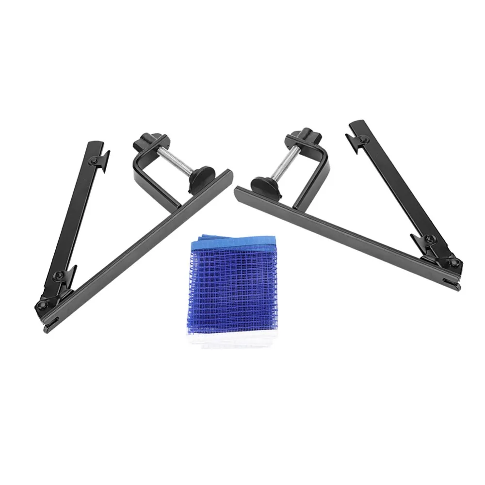

Portable Nylon Table Tennis Net Metal Lightweight Ping Pong Net Adjustable Easy Setup Portable Table Tennis Net Indoor Play