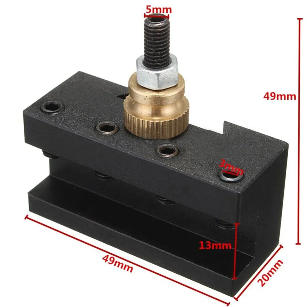 1/4 -1/2 Lathe Quick Change Post Facing Milling Turning-Tool Holder For CCMT TCMT Milling Inserts Manufacturing Workholding