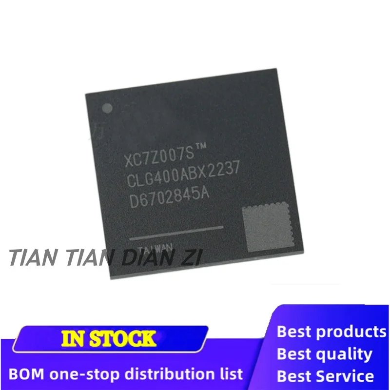1pcs/lot XC7Z007S-CLG400 XC7Z007S-1CLG400C package BGA 400 ic chips in stock
