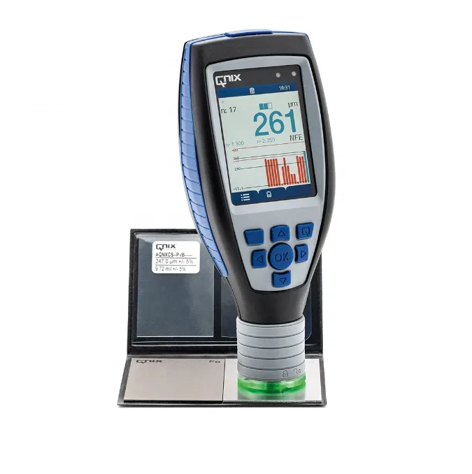 New 9500 Dual-purpose coating thickness gauge built-in probe Magnetic induction eddy current dual function thickness probe