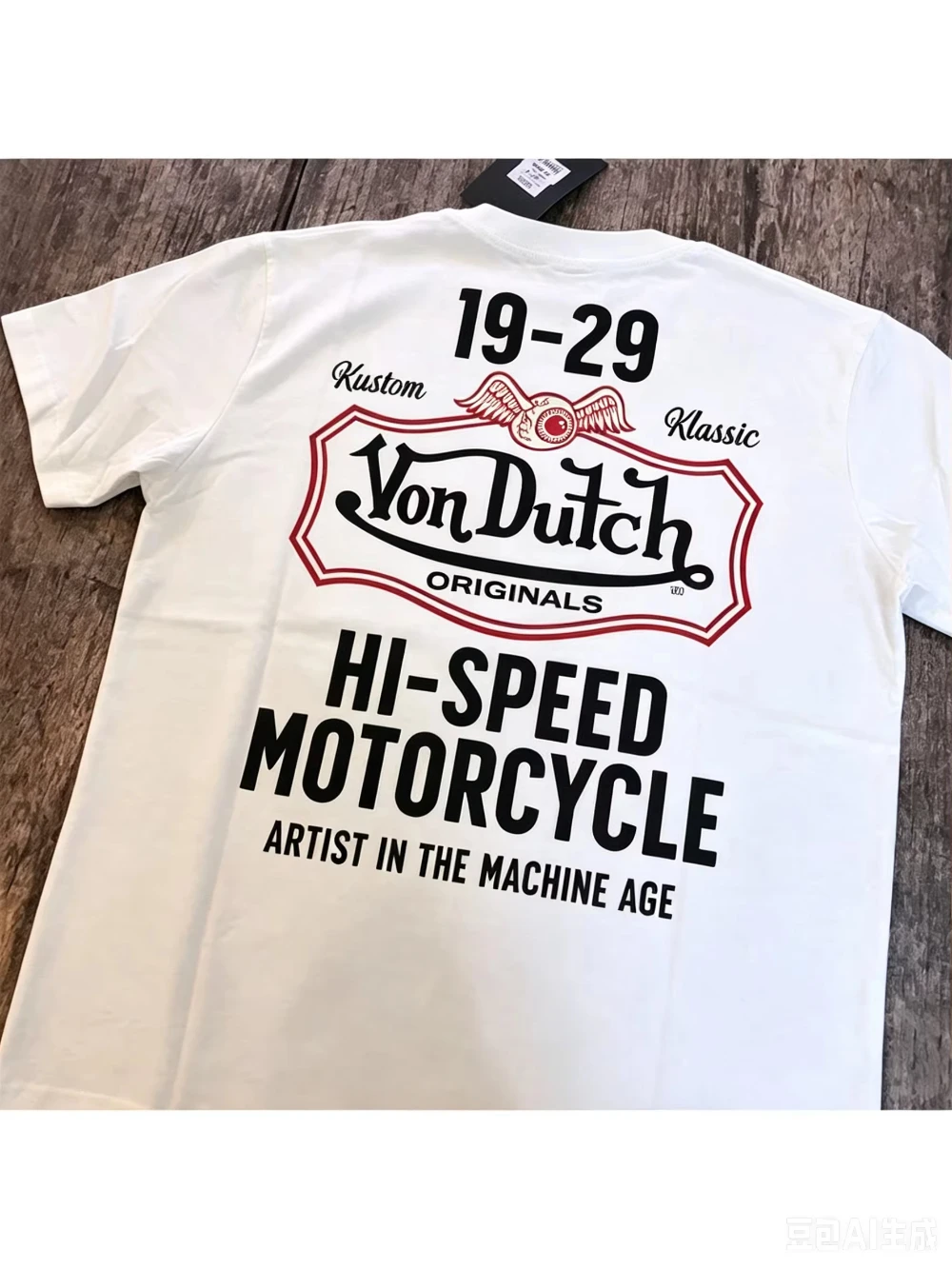 2026 Unisex Vintage Motorcycle Badge Graphic T-shirt Oversized Short Sleeve Tee Retro Moto Print Loose Summer Cotton Trendy Top
