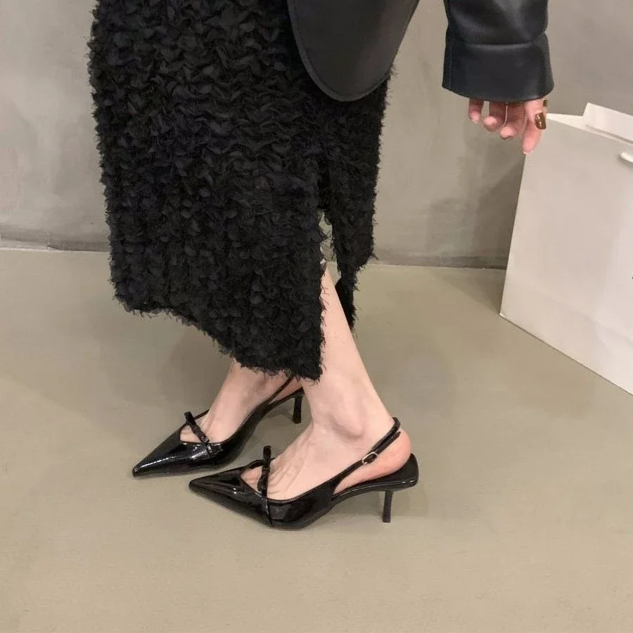 

Stiletto Outdoor Women's Sandals Vip Wholesale 2025 Luxury High Quality Sandal Summer Comfortable Elegant Designer Ladies Shoes