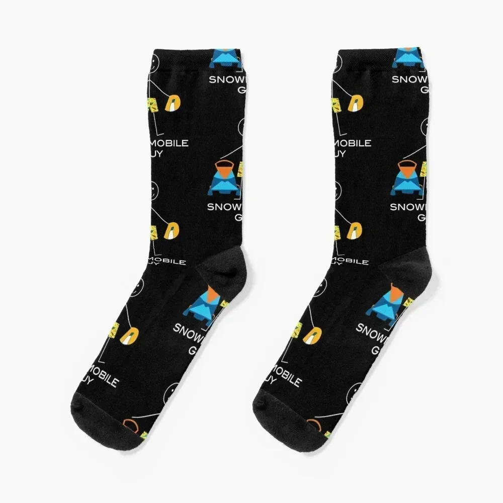 

Funny Mens Snowmobile Guy Socks gifts new in's Boy Socks Women's