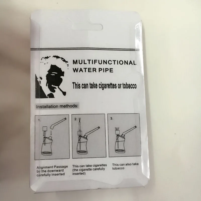 Portable Tar Filtration Water Smoking Pipe Cycle Use Washable Smoking Holders Detachable Healthy Water Pipe Popular Smoking Tool view 6