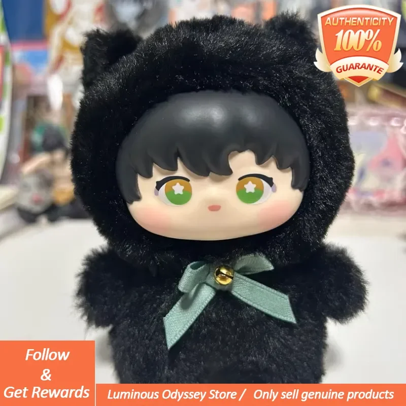 

Серия животных Deepspace, виниловая плюшевая подвеска, кукла, слепая коробка, модное украшение для комнаты, загадочная игрушка, подарок для девочек