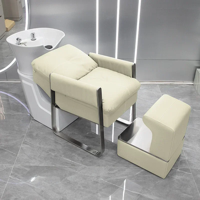 

Thai Shampoo Bed Pedicure Chair For Economic Spa Hair Machine Single Sleeping Water Chairs Nail Beauty Salon Leather Basin Bowl