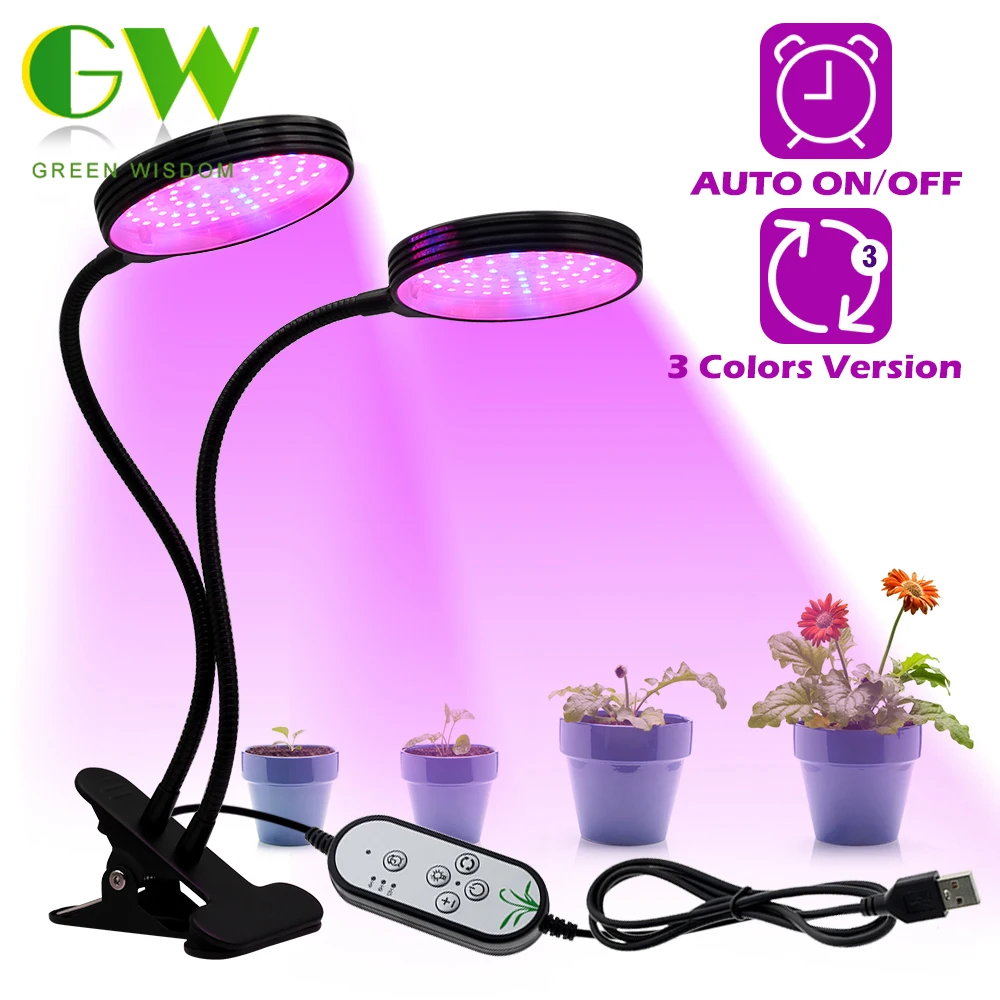 5V LED Grow Light USB Phyto Lamp Full Spectrum Fitolampy With Control For Plants Seedlings Flower Indoor Fitolamp Grow Box