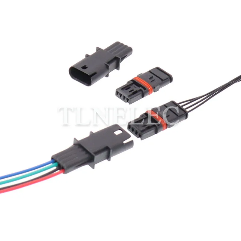 4 Pin Way Car Male Female Wire Connector With Wires Automotive Replacement Socket Accessories Auto Wiring Plugs