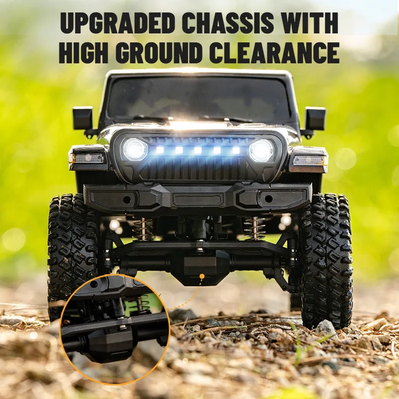 

Jjrc Shock Absorber Remote Control Car Four-Wheel Drive Climbing Car Off-Road Vehicle Rc Remote Control Car Electric Toy Gift