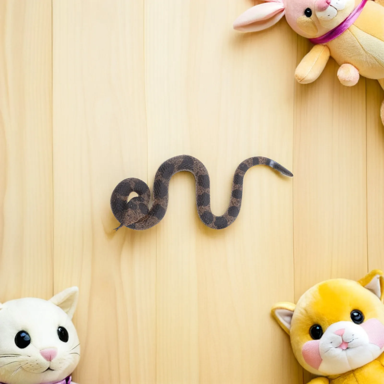 Rubber Snake Toys For Outdoor Garden Decor Fall Festival Decor Lifelike Realistic Fake Snakes Halloween