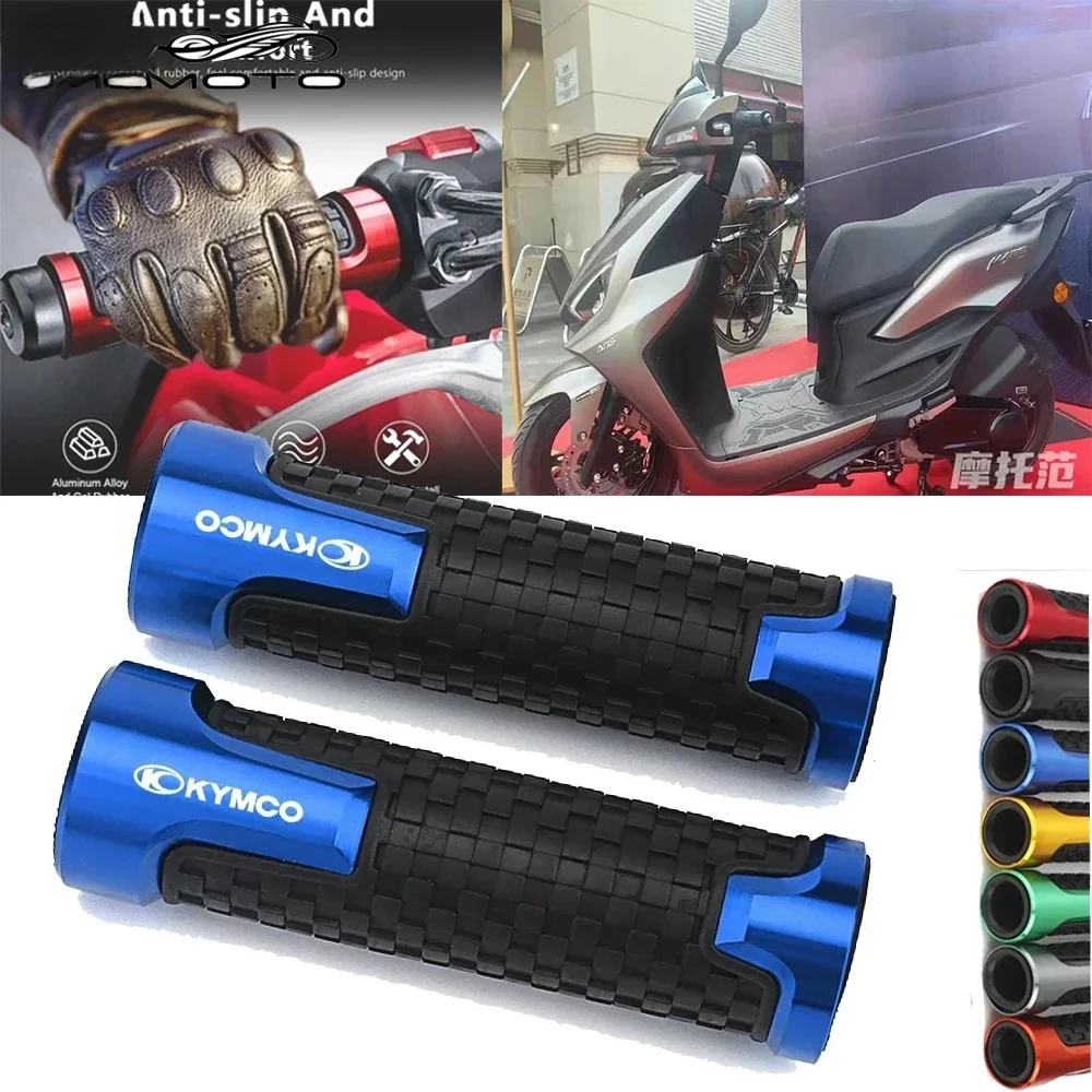 

7/8'' 22MM CNC Handlebar Grips Motorcycle Accessories 2025 For KYMCO DOWNTOWN NIKITA GDINK KXCT PeoPle S Racing S G150