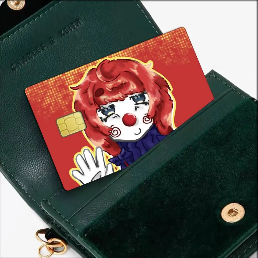 Moe A Regect Game Waterproof Film Skin Cover Credit Card Stickers Debit Front Bank Bus
