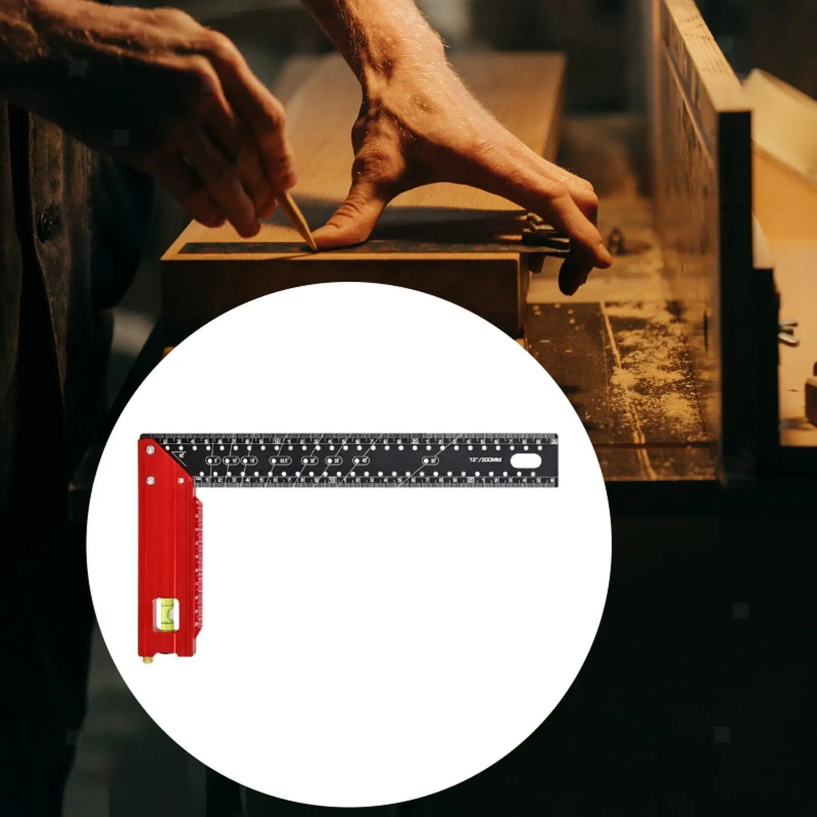 Multipurpose L Square Ruler Right Angle Ruler Measurement Aluminum Alloy Steel