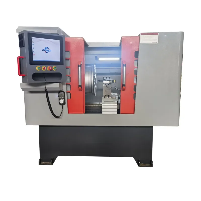 CNC Diamond Cutting Machine Horizontal Single for Car Hub Rim High-Accuracy Heavy 4-Inch China Model GT-RDCM100 220/380V
