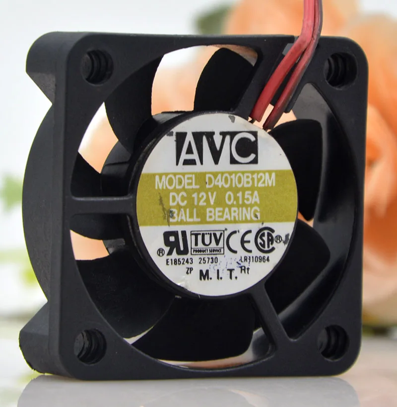 NEW ORIGINAL D4010B12M 12V 0.1A 4010 40x40x10mm COOLING FAN RADIATOR