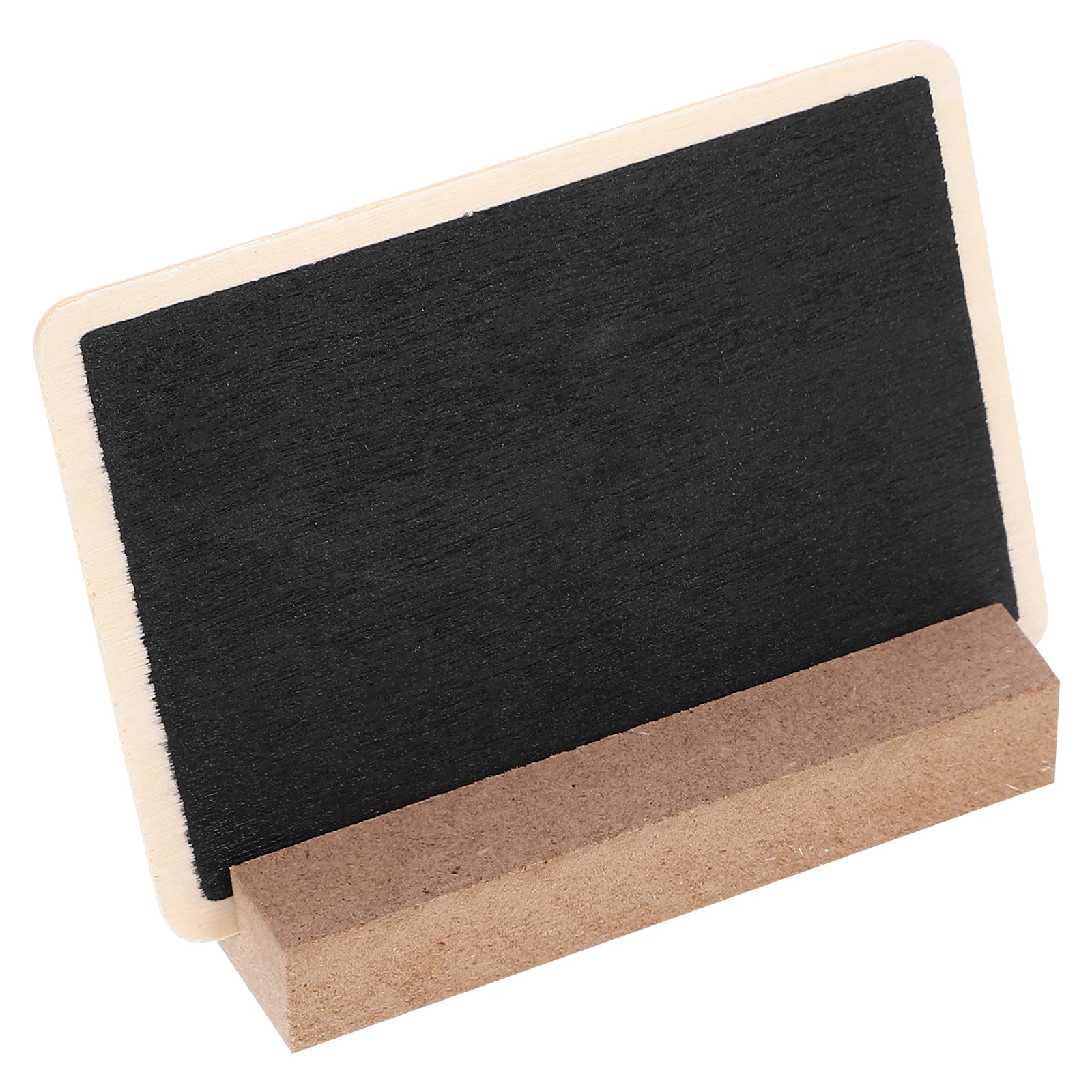 10 setMiniPannello nero in legnoPiccolevagneDBoardBaseHomeOfficeSchoolSleeboardMessageTabletopDecorCraftItemDurabilità