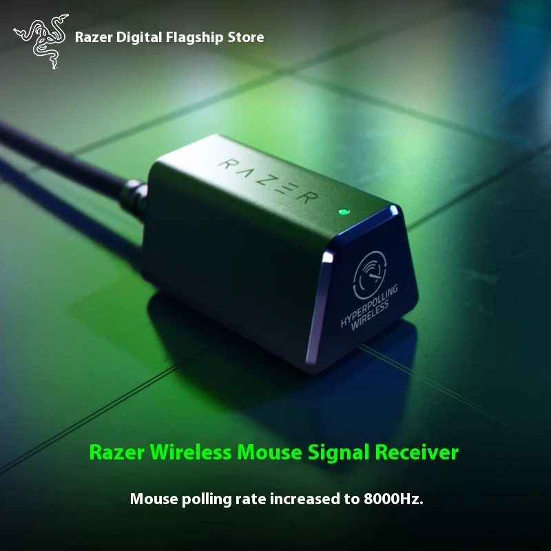 

Беспроводной приемник сигналов Razer, частота запуска 8 кГц, Viper V3, профессиональное издание, аксессуары для проводной игровой мыши Esports Fps