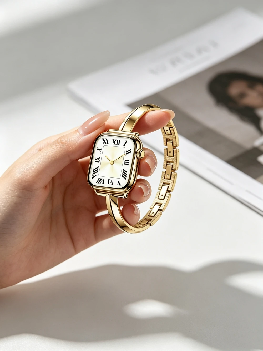 Luxury Stainless Steel Bracele - Luxury Watch Apple Bands 评论和价格