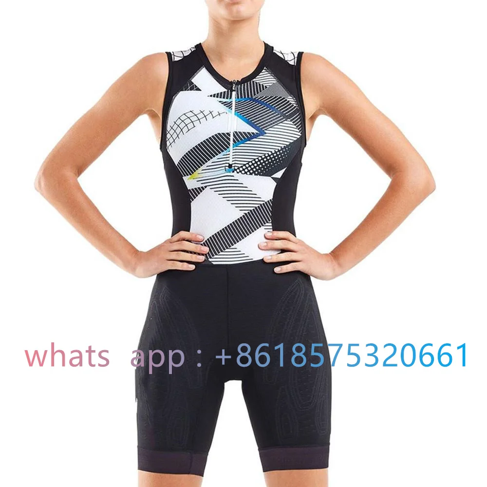 

Cycling Triathlon Trisuit Summer Women Outdoor Cycle Swimswear Roap Ciclismo Team Mtb Bike Clothing Roadbike Running Bicycle Set