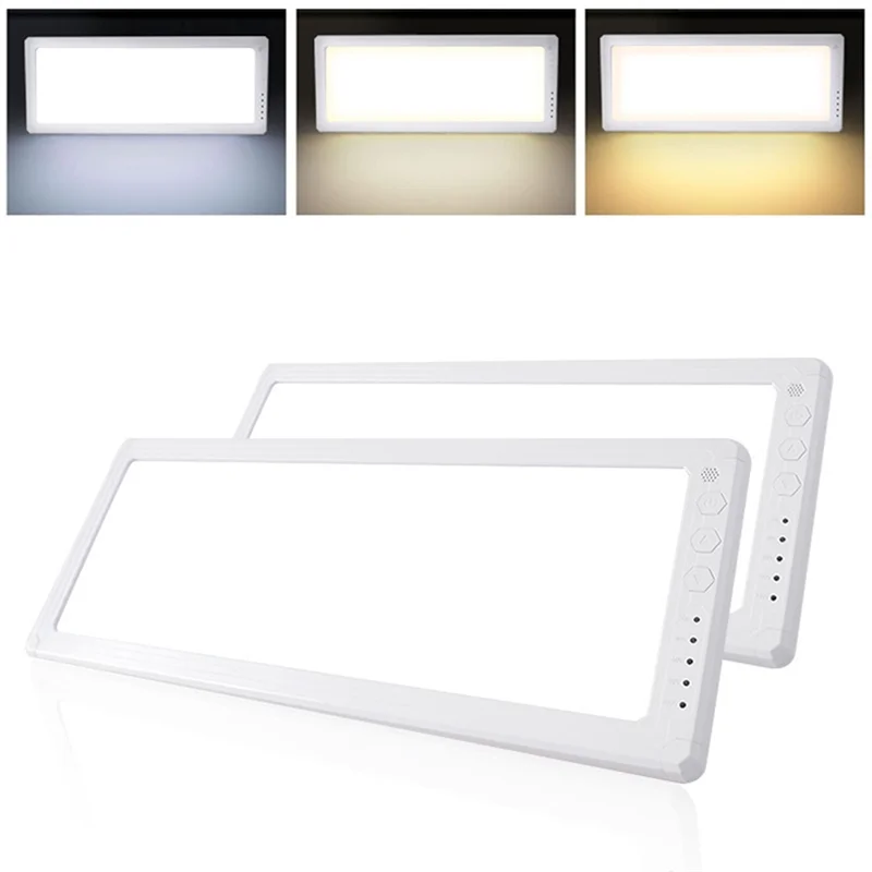 A11M-RV الضوء الداخلي 156 LED 3 اللون عكس الضوء الإضاءة الداخلية 12 فولت-30 فولت سقف قبة ضوء لشاحنة المعسكر RV #2