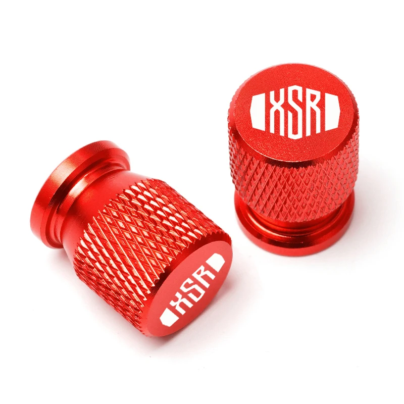 With Logo XSR Motorcycle Wheel Tire CNC Valve Airtight Covers Stem Caps For YAMAHA XSR700 XSR 700 XSR900 XSR 900 XSR125 155 new