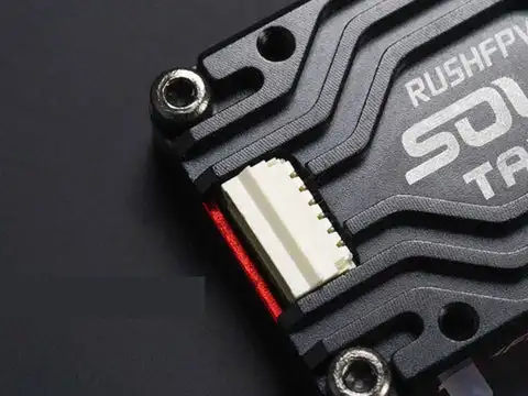 RUSH Solo Tank 5.8G VTX Video Transmitter CNC Shell 1.6W High Power Built-in Microphone Heat Dissipation Structure For RC FPV