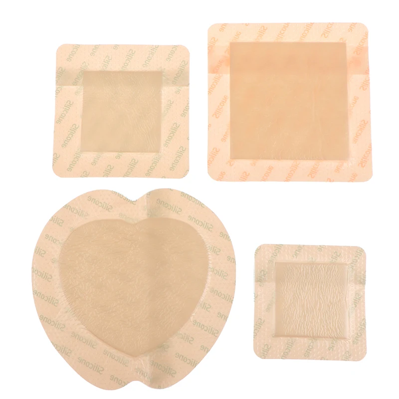 5Sizes Hydrocolloid Adhesive Dressing Wound Dressing Sterile Bedsore Healing Pad Patch Wound Care