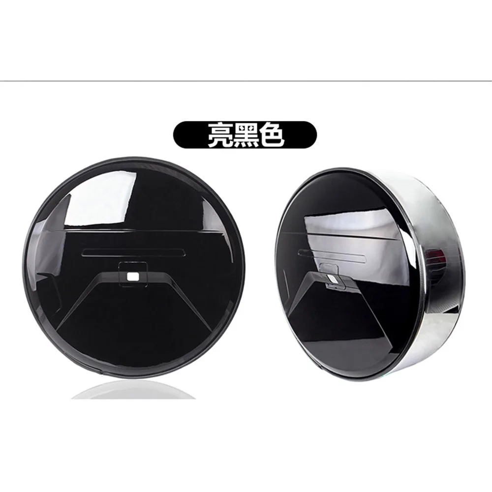Car Stainless Steel Spare Tire Cover Mechanic Spare Tire Cover Modification Protector For BAIC 212 T01