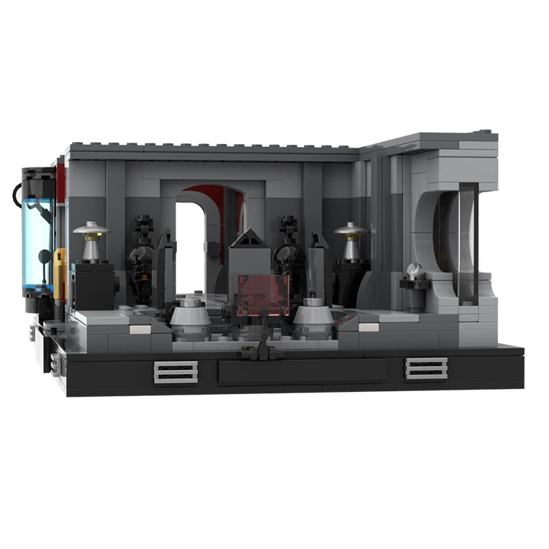 1148PCS MOC-240917 Arresto del Senato Espansione Spazio Guerra Film Scena Architettura Modello Building Blocks Mattoni FAI DA TE Assemblare Giocattolo Regalo