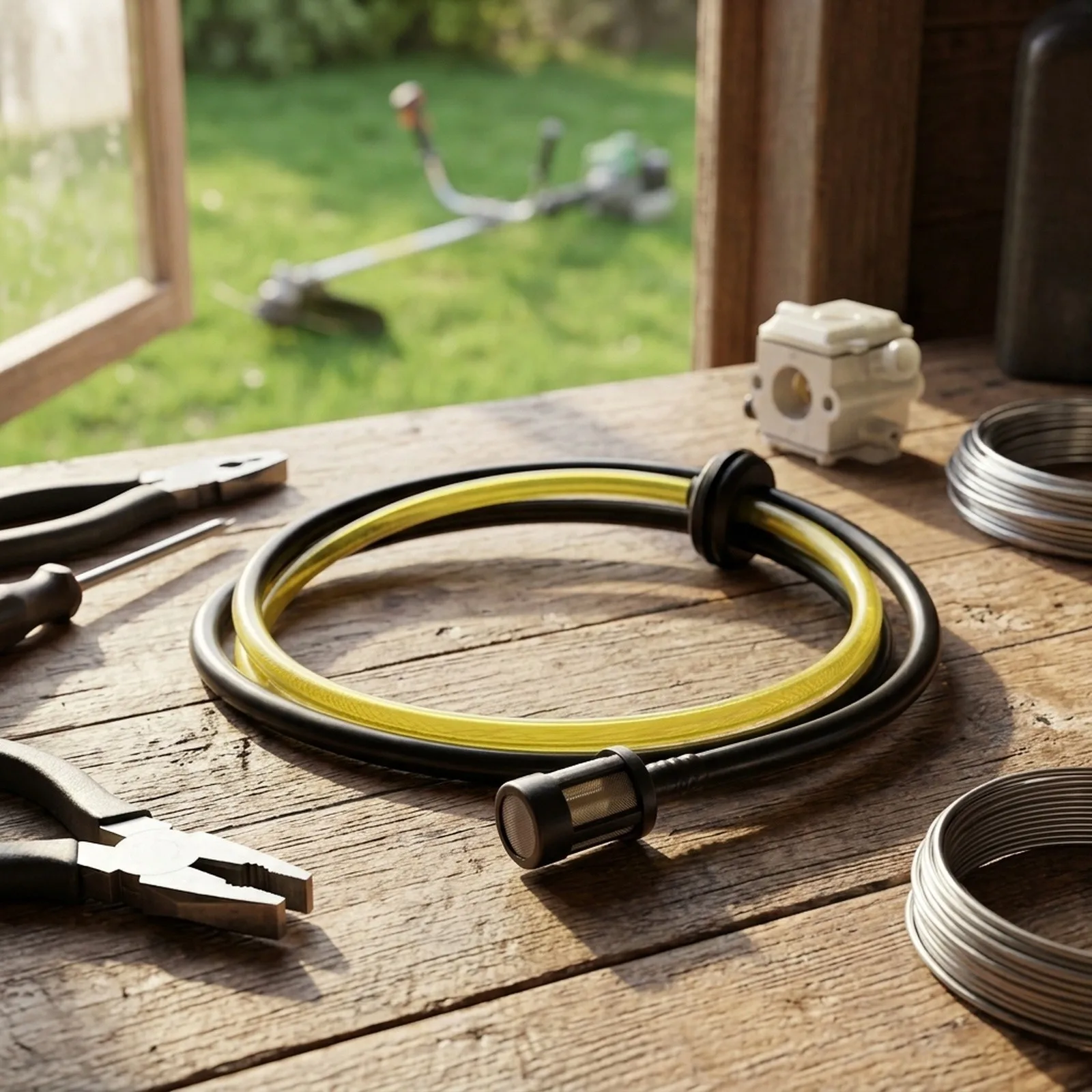 for Direct Fit Fuel Hose and Filter Kit for Honda GX25 GX35 Trimmer Engines Requiring Standardized Fuel Line Components