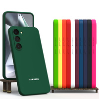 For Samsung Galaxy S24 S25 S23 S22 S21 S10 Plus FE Ultra A55 A54 A35 A16 Silicone Case Shockproof Soft-Touch Back Cover Funda
