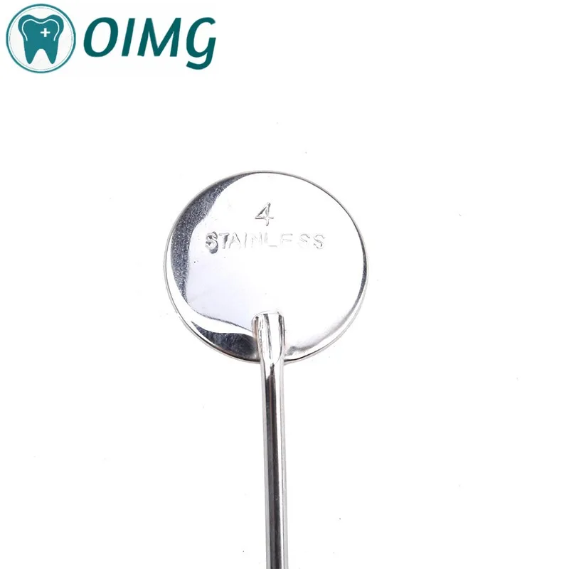 50pcs/set Stainless Steel Dentist Equipment Dental Mouth Mirror Reflector Dental Mouth Mirror Oral Care Tool Set Kit