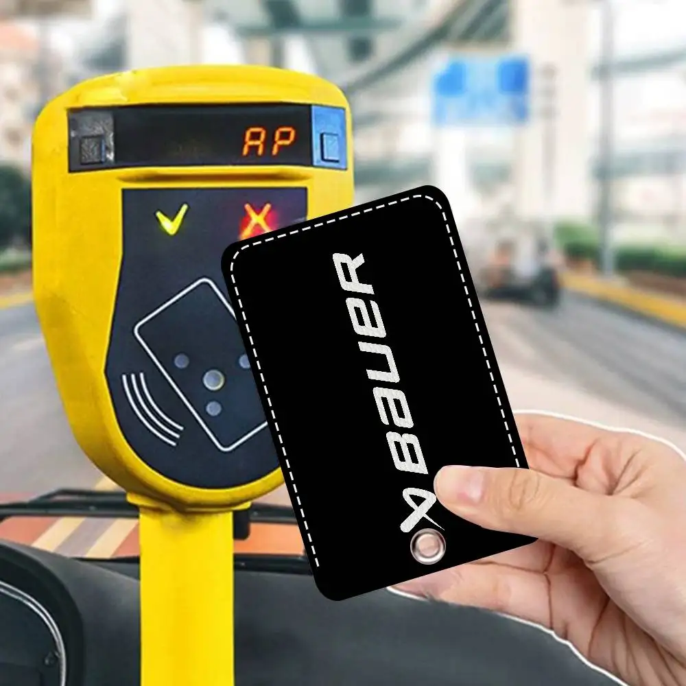 B-Bauer Personalised Holder Suitable For Bank Card,Subway, Bus Card Wallet Card Case Badge Holder Keychain
