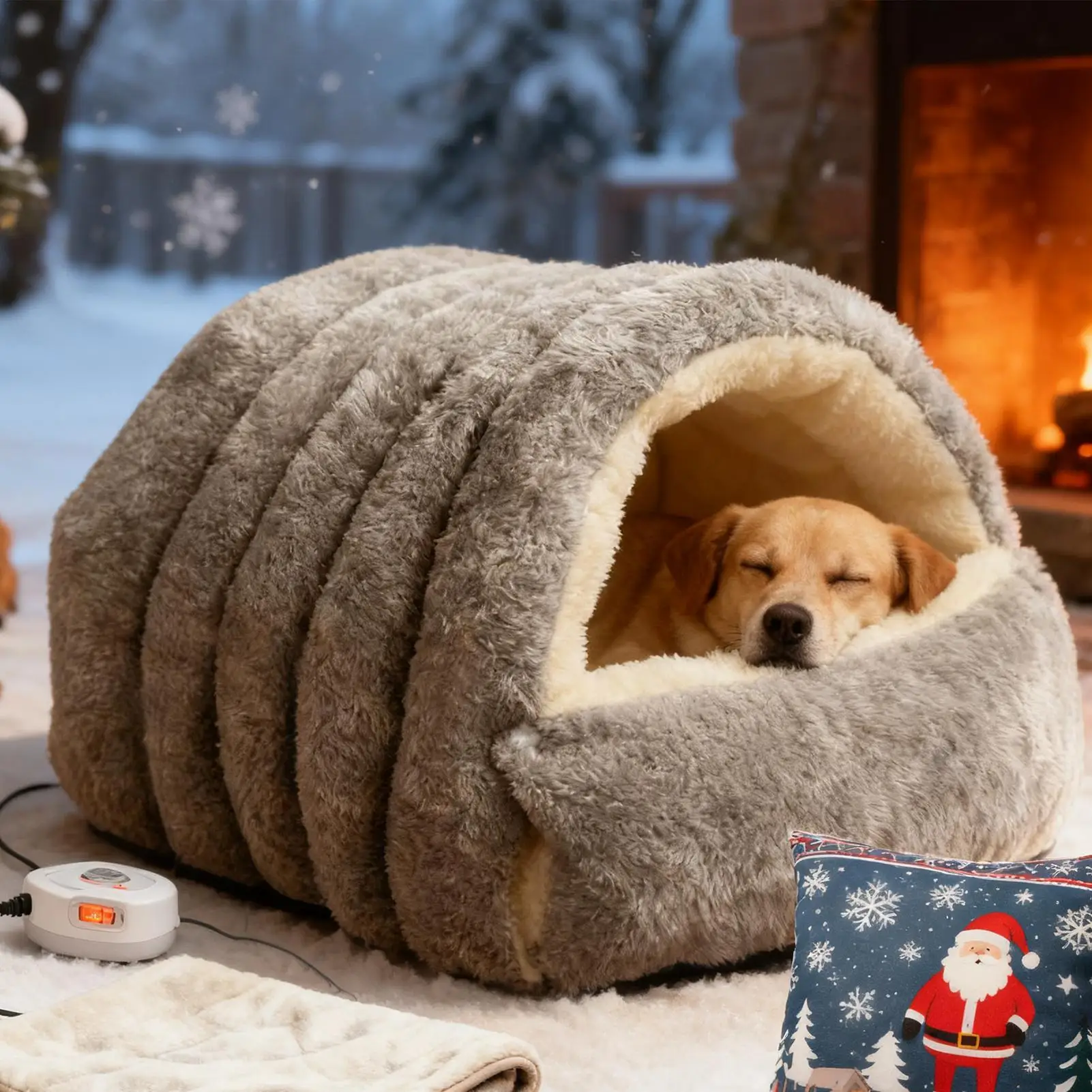 

Милая кровать для кошек, теплое складное спальное гнездо, моющаяся кровать для кошек, закрытый дом для котенка, щенка, домашняя квартира, гостиная, балкон