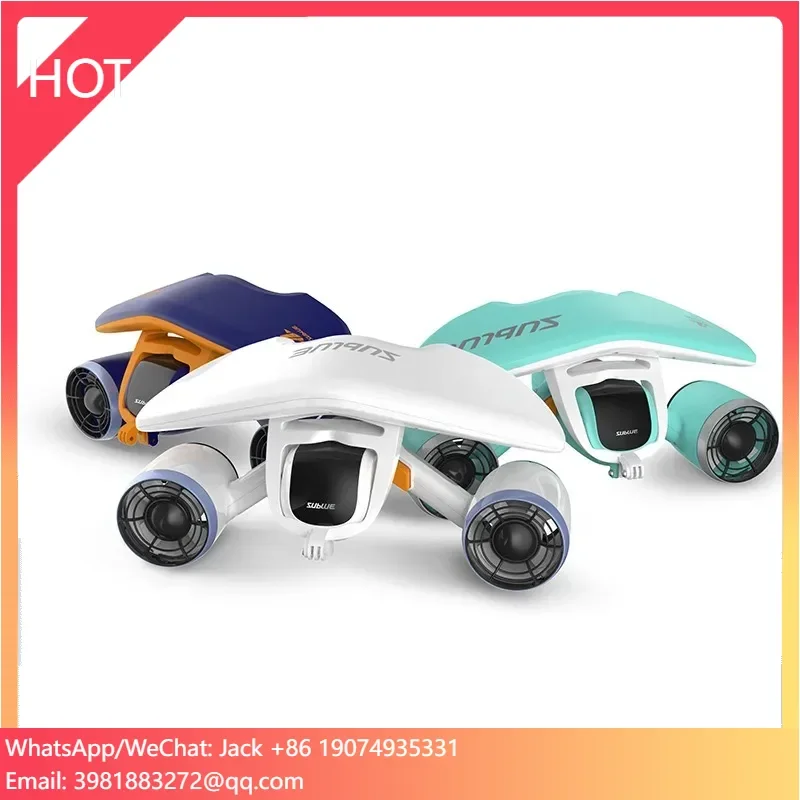 

2023 New Version Mix Diving Equipment Underwater Dual Propeller Motor Electric Sea Scooter For Water Sport