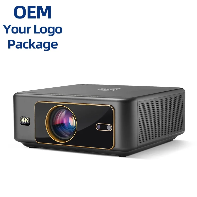 2026 Android 12 WIFI Bluetooth Native Full HD 4K Video Projector U002 LED for Home Cinema Smart TV Mobile Projector for