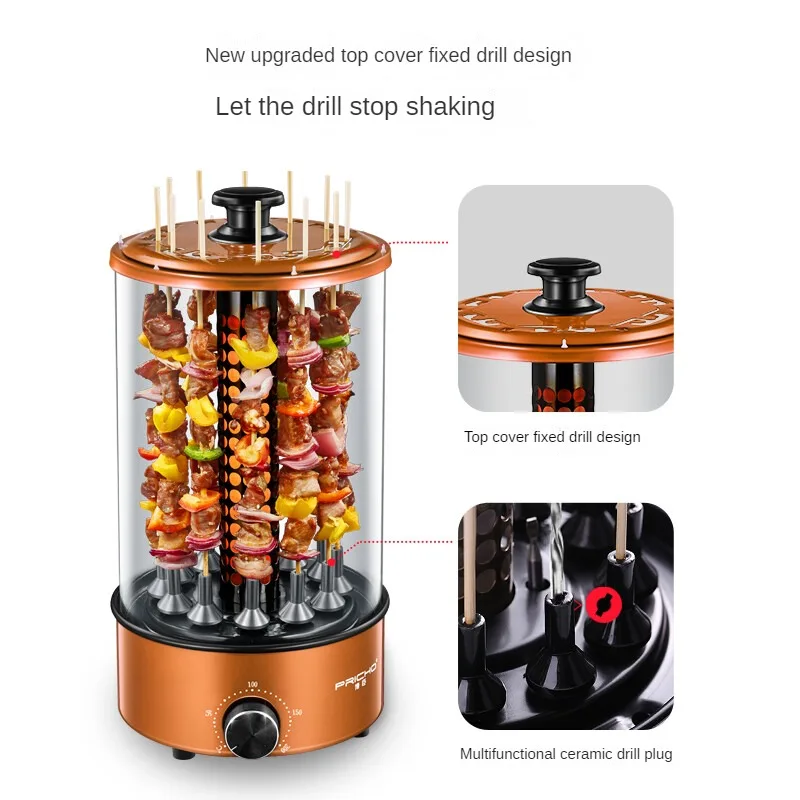 Portable Electric Grill with Smokeless Technology for Indoor BBQ Cooking 1350W Commercial Home Electric Griddle 220V