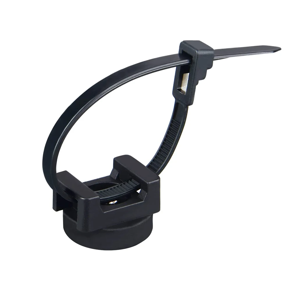 Rubber Coated Magnetic Clips Cable Mounting Zip Tie Mount Multi Use Holder Cable Tie Magnets Wire Management Bases Heavy Duty