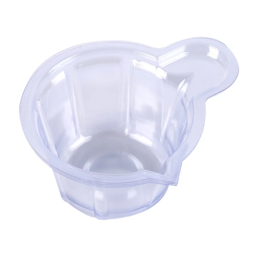 1000 قطعة كوب البول المتاح بولي كلوريد الفينيل أكواب شفافة متينة السلس الفم سهلة قبضة حامل أخذ عينات البول للمستشفى المنزلي #4