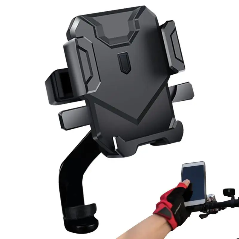 Motorcycles Bicycles Phone Holder Mobile Phone Navigation Bracket For Riding Shockproof Protective For 4.7-7.0 inches Smartphone