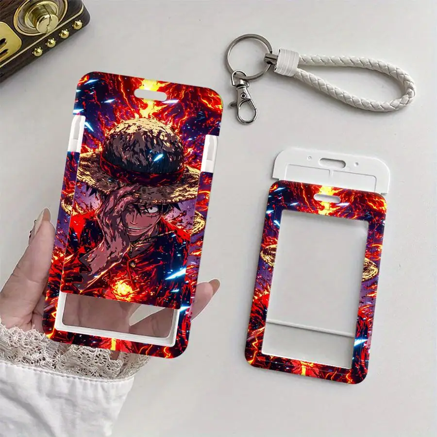 OneS P-ieceS Graffiti 1Pc Card Holder Retractable Credit Card Holders Holders Child Bus with lanyard Badge Bank ID Cover Case