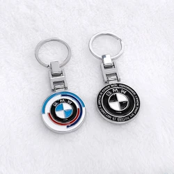 BMW Keychain Metal New Emblem Style keyring for m e90 g26 e60 e46 f10 f30 e39 e36 f20 car motorcycle accessories Fashion Gift