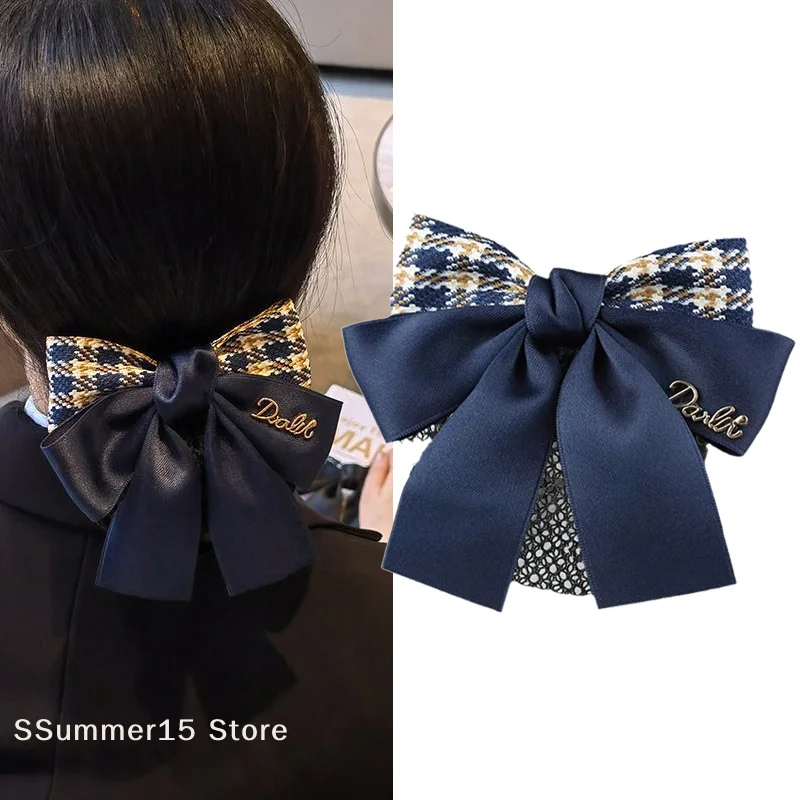 【R】Accessoires de poche pour infirmière professionnelle et hôtesse de l'air : Nœud élégant pour cheveux, épingle à cheveux de travail