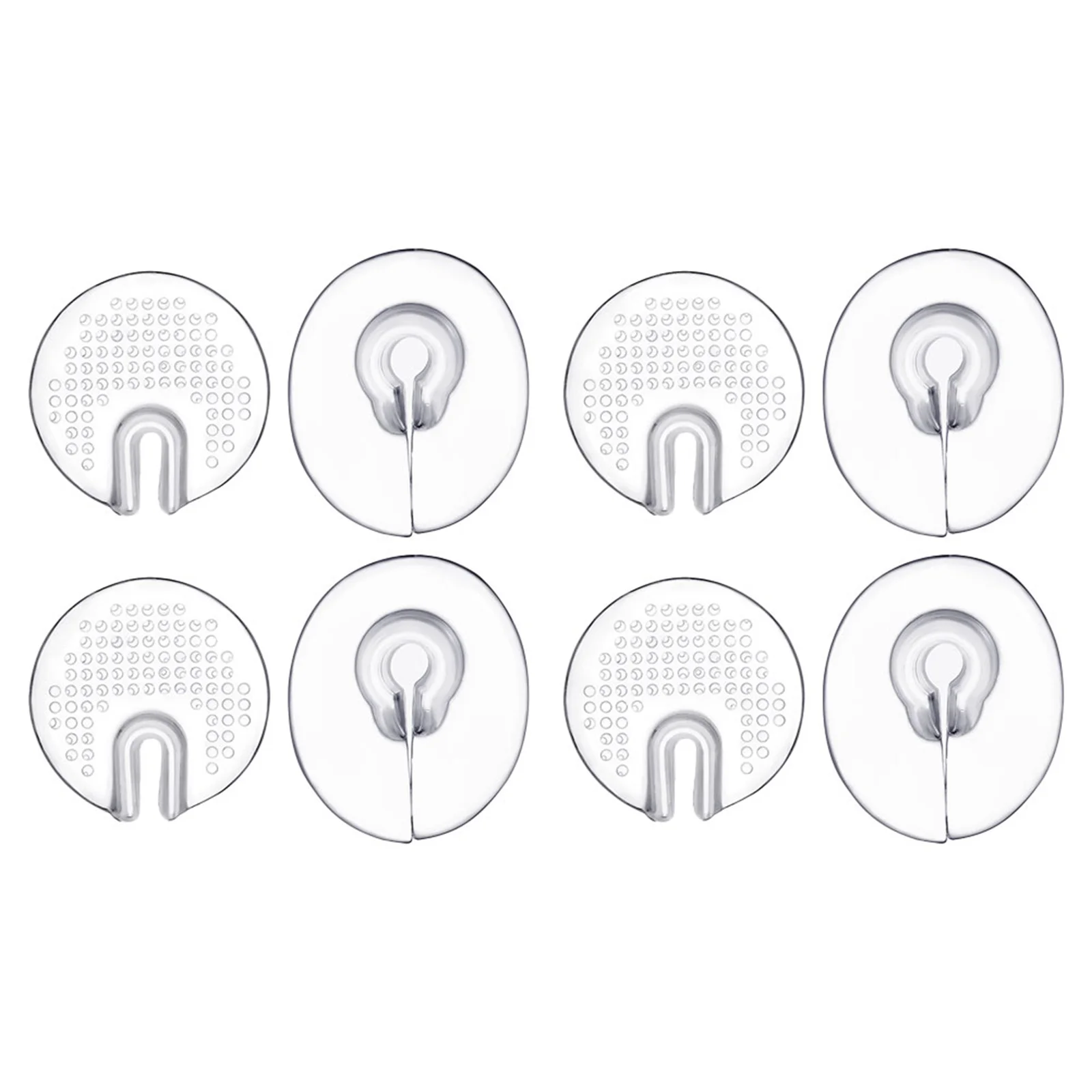 

4Pairs Transparent Thong Sandal Toe Protectors Flexible Self-Adhesive Flip-Flops Foot Pads Cushions Blister Callus Protection