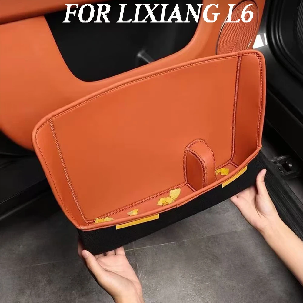 

Car door storage compartment door groove pad garbage bag storage box FOR LIXIANG L6 2024 Interior modification accessories