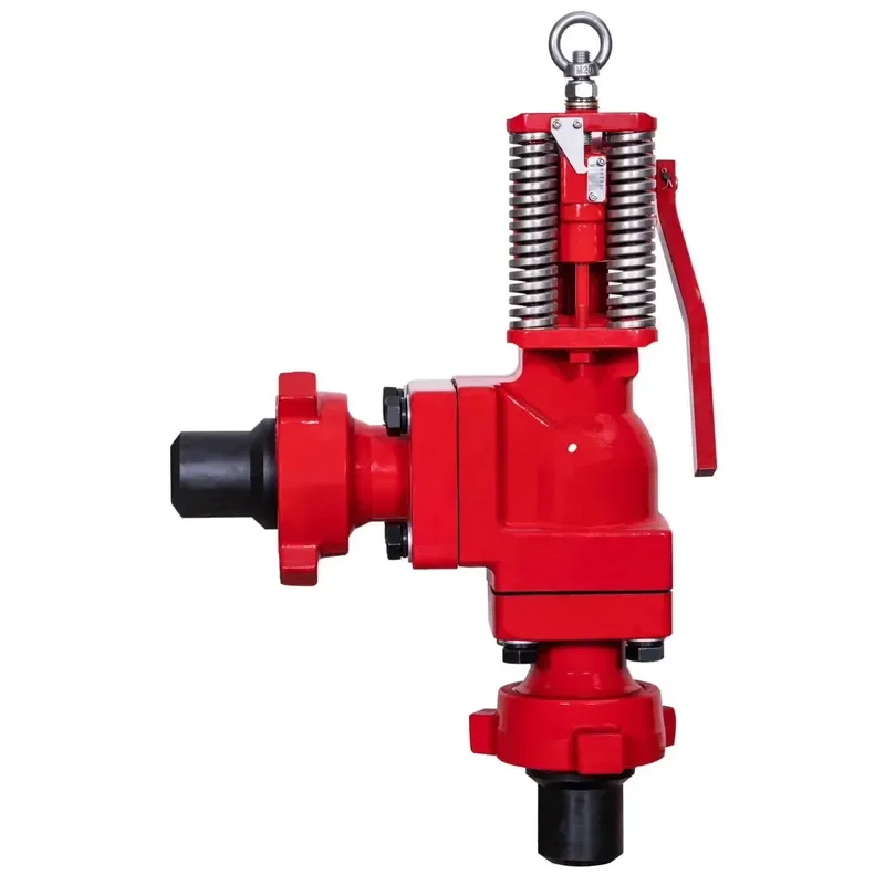 Pressure Relief Valve Spring Reset Safety Valve for Oilfield