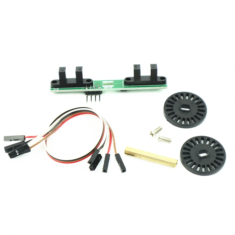 

IR6 Two-way Photoelectric Speed Measuring Module Intelligent Car Motor Rotation Two-way Infrared Sensor